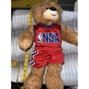 Build-A-Bear Basketball Feet & Ears with NBA uniform 18in BAB